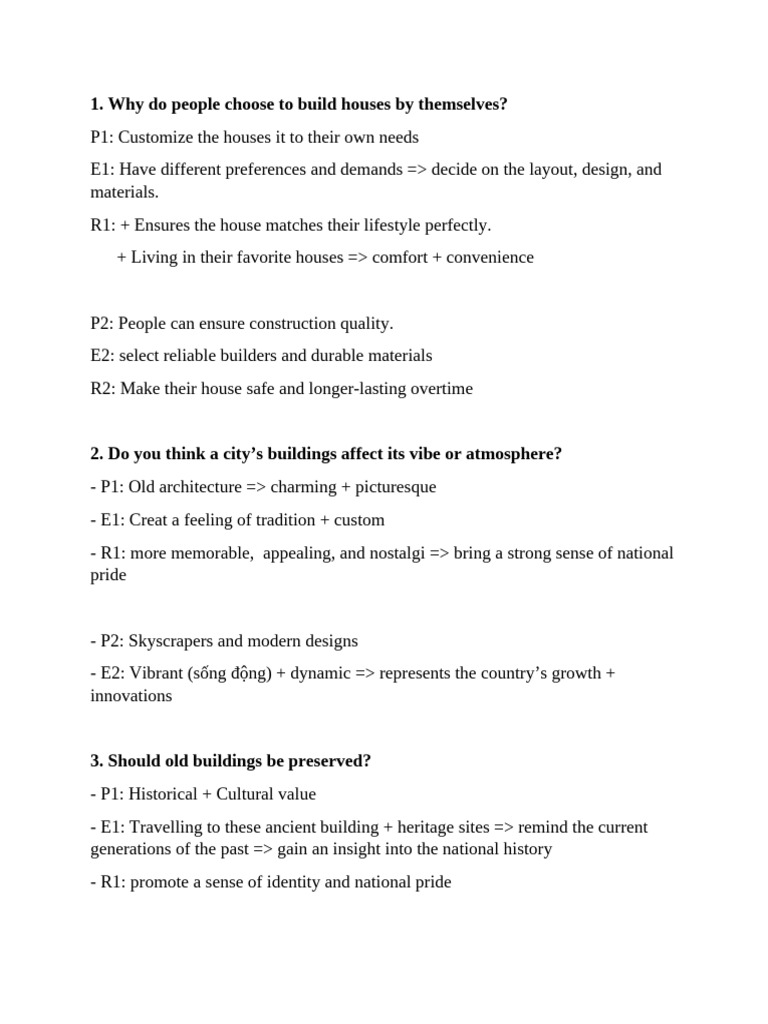 Building Homes: Choices and Values | PDF