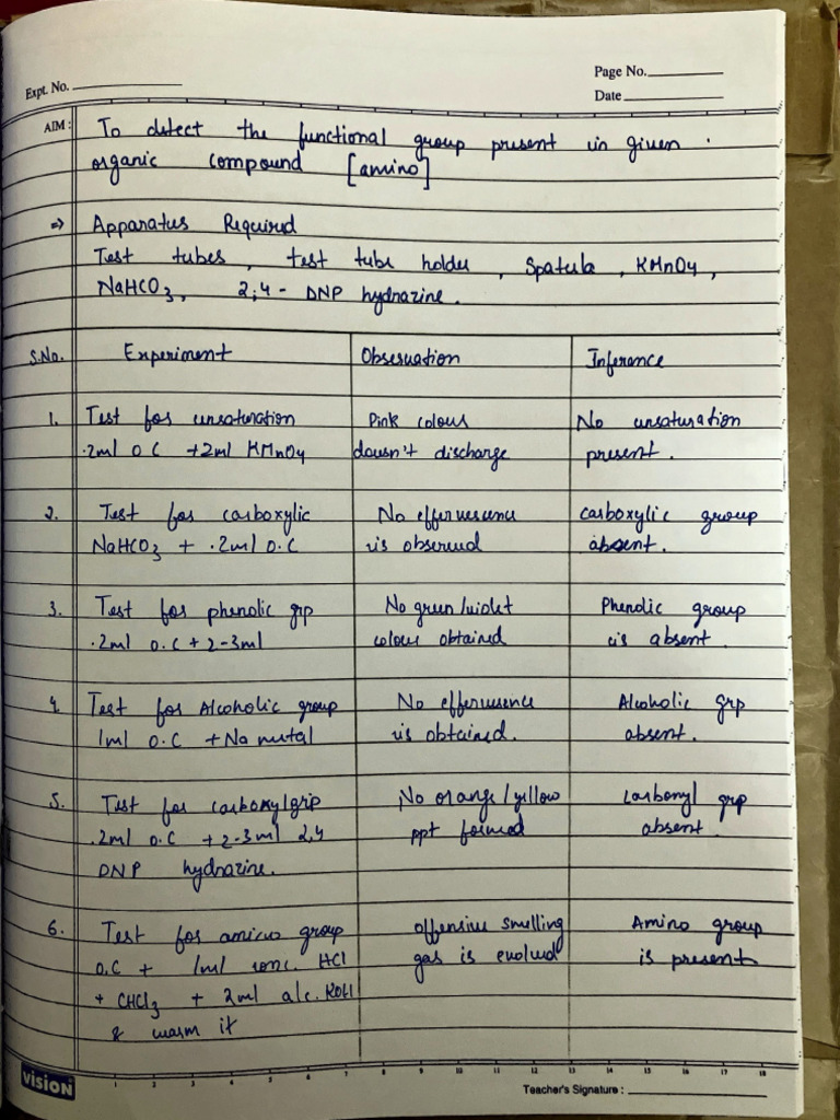 Teacher Signature Document Template | PDF