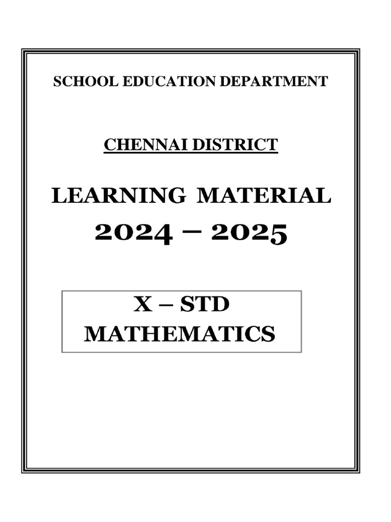 EM Maths 24-25 Final-1 | PDF