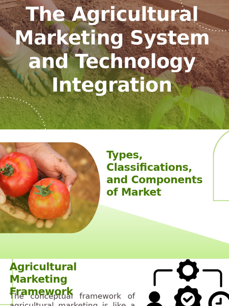 Agricultural Marketing System Overview | PDF | Market (Economics ...