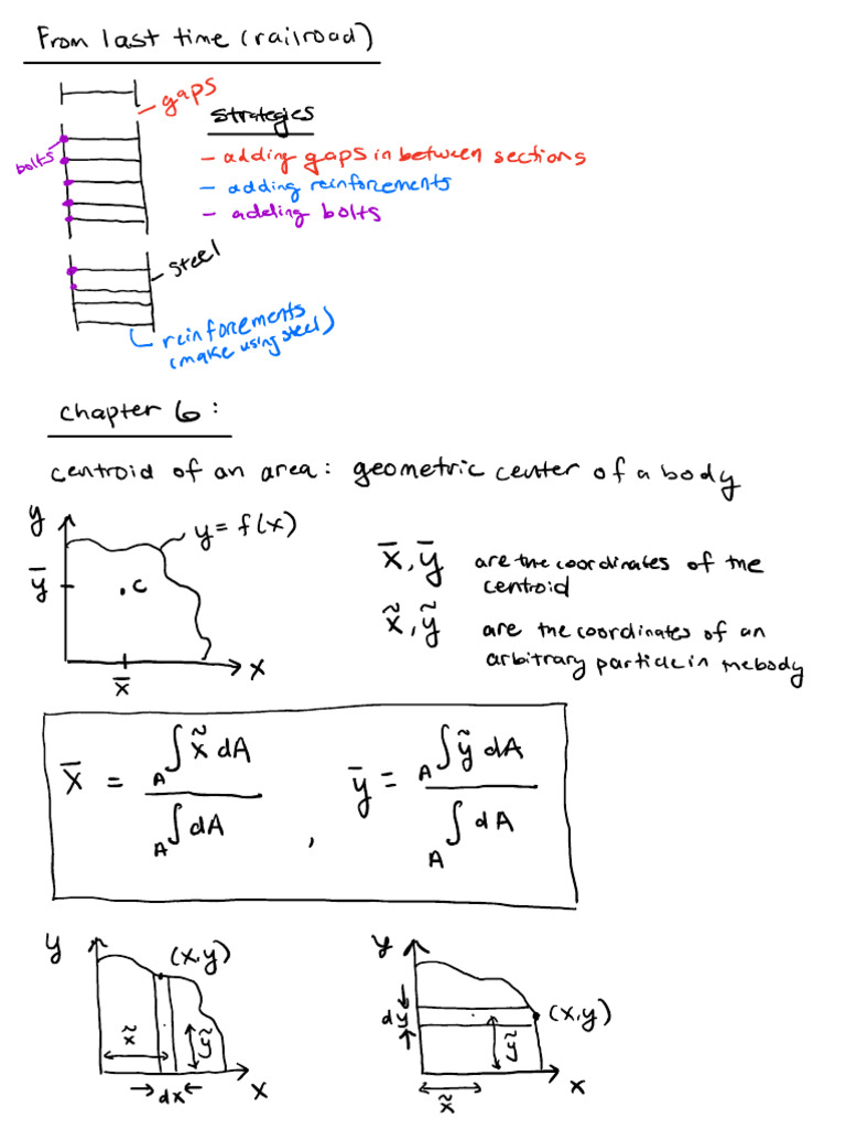 Centroid and Moment of Inertia Basics | PDF | Physics | Mechanics