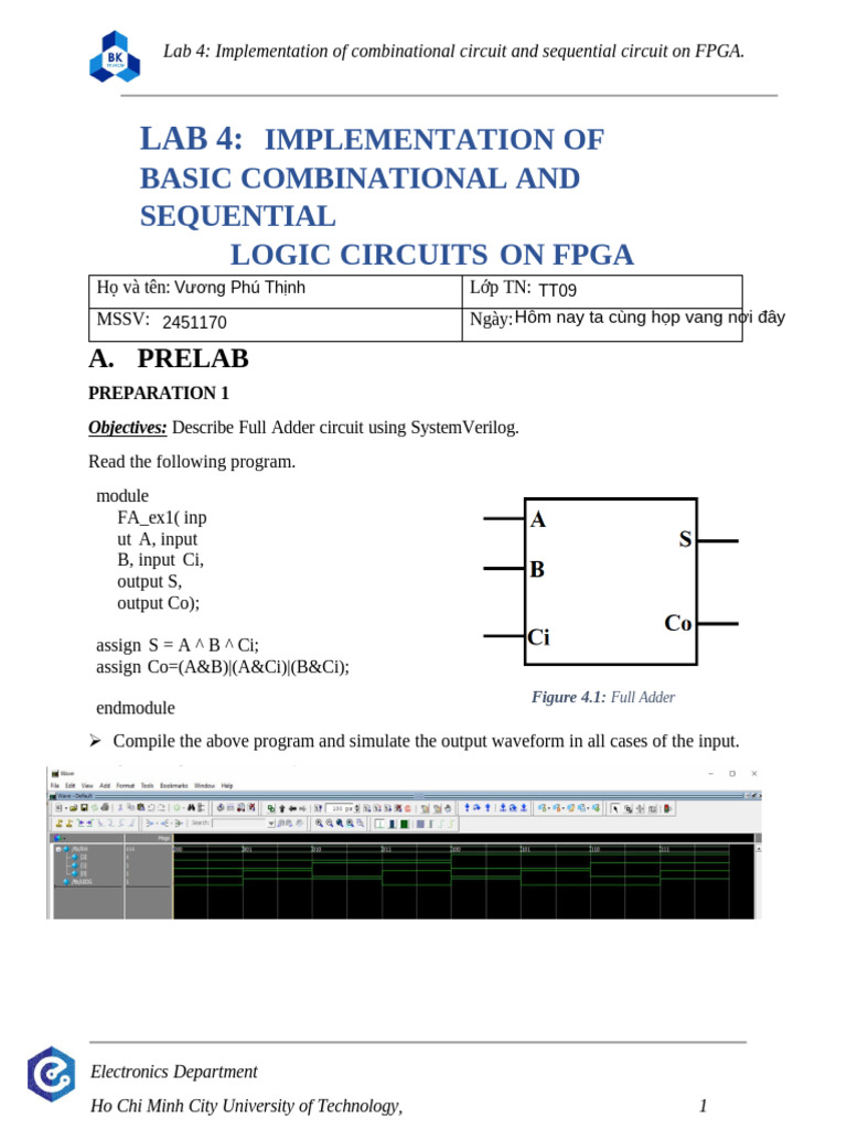 FPGA Combinational and Sequential Circuits | PDF | Logic Gate | Computing