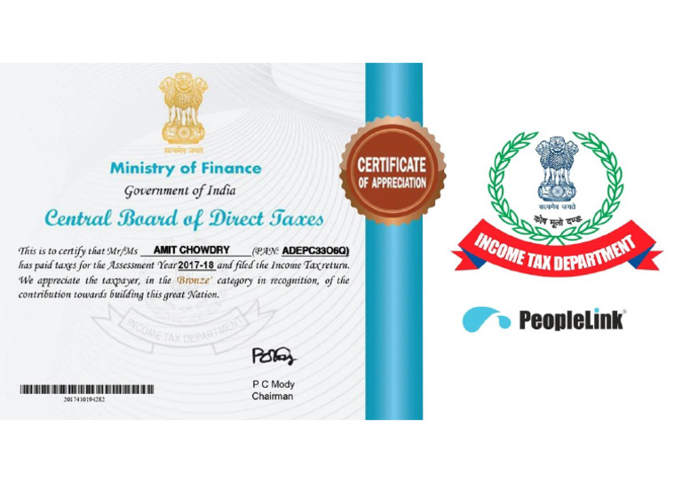 Peoplelink Certificate 3 | PDF