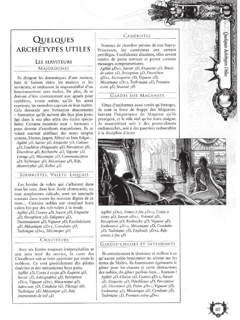 (AdJ) Les Maganats - Archétypes | PDF