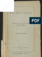 Louis Lewin - Die Pfeilgifte [1894]