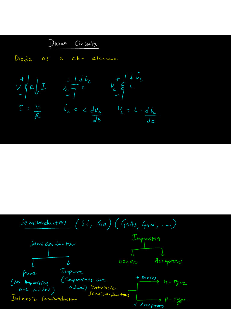 Diode Circuit Analysis and Voltage Comparison | PDF