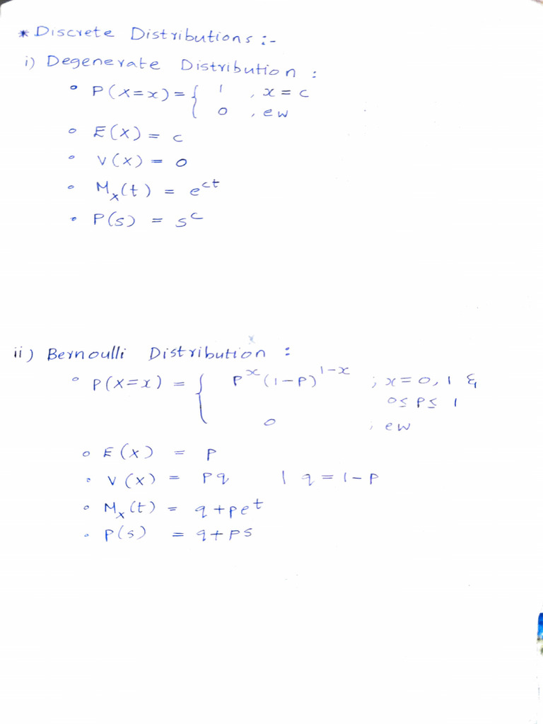 Distribution - 1 | PDF