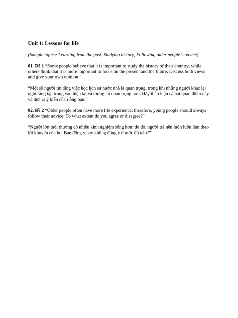 Unit 1 | PDF