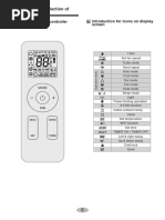 Gree AC Remote Control Functions Guide | PDF | Air Conditioning ...