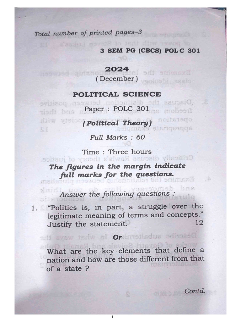 3rd Sem | PDF