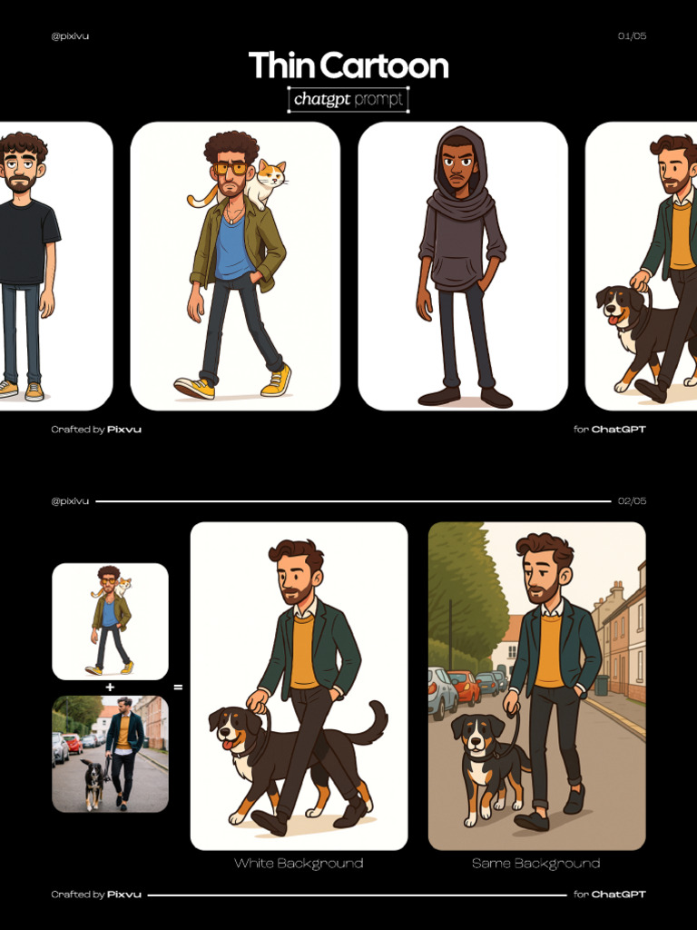 Cartoon Character Transformation Guide | PDF