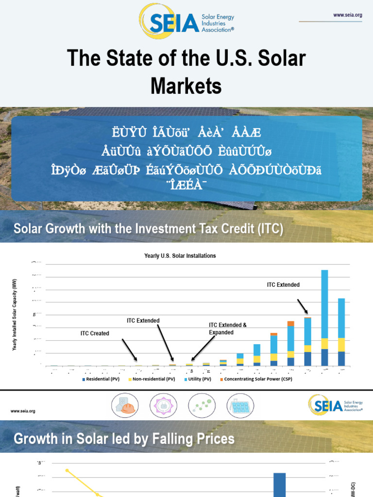 U.S. Solar Market Insights 2017 Report | PDF | Solar Power | Photovoltaics