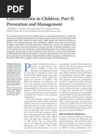 Gastroenteritis in Children Part II. Prevention and Management 2012
