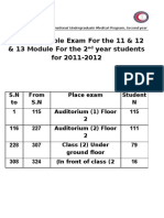 Module 11. 12 - 13 Exam
