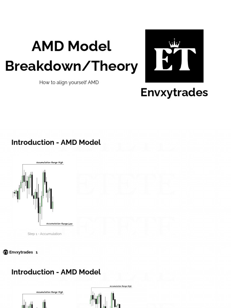 AMD Model: Accumulation, Manipulation, Distribution | PDF