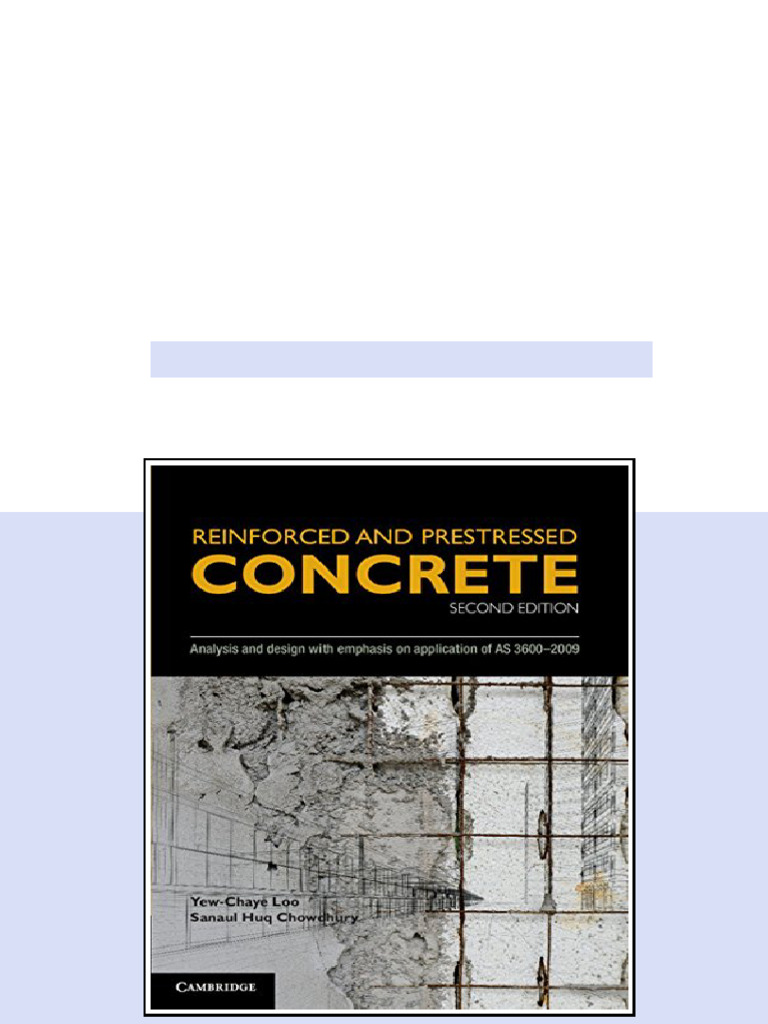 (Ebook) Reinforced and Prestressed Concrete: Analysis and Design with ...