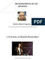 DIMENSIÓN DEMOCRÁTICA DE LOS ARCHIVOS