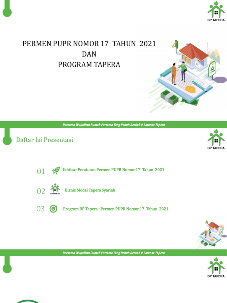 Program Tapera: Rumah Pertama Berkah | PDF