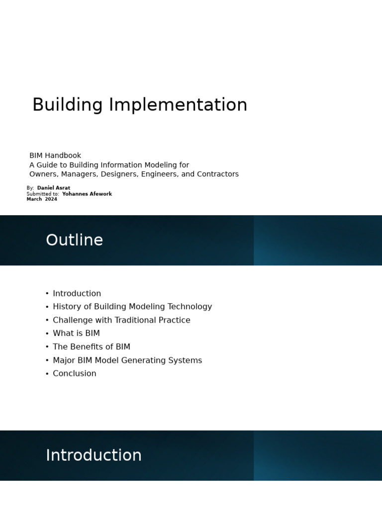 Comprehensive BIM Guide for Construction | PDF | Building Information ...