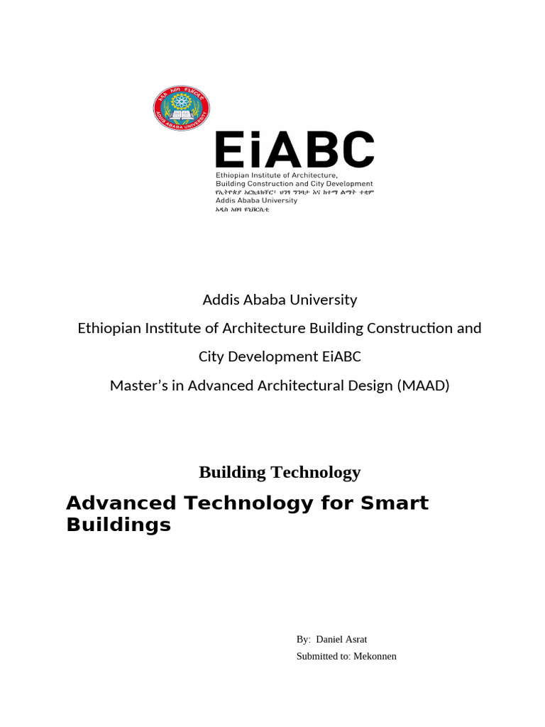 Insights on Smart Building Technologies | PDF | Building Automation ...