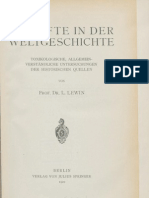 Louis Lewin - Die Gifte in Der Weltgeschichte [1920]