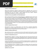 Material Withdrawal For SAP PM Order | PDF