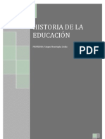 LA HISTORIA DE LA EDUCACIÓN original