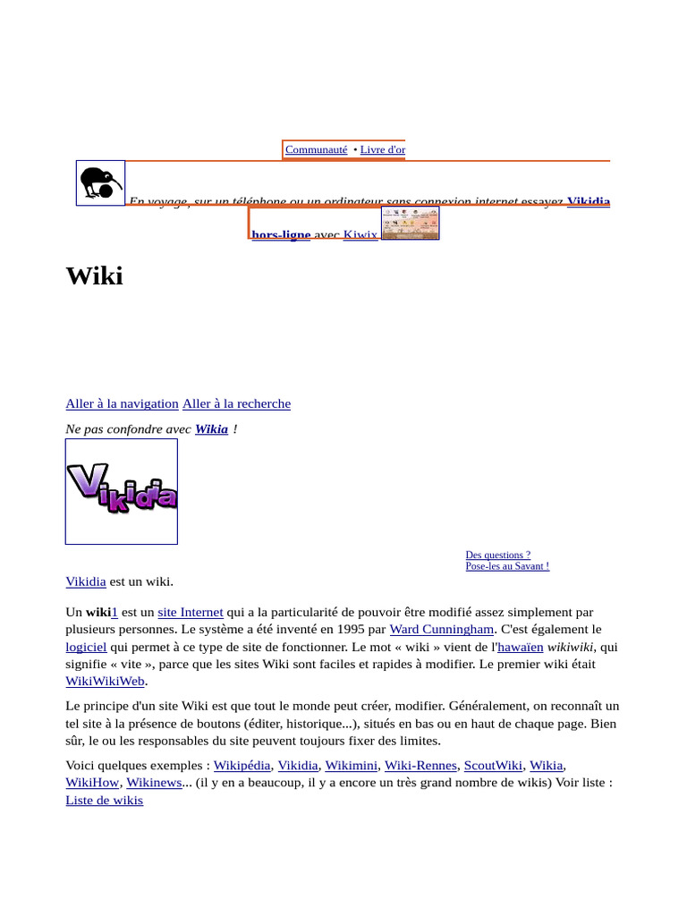 Comprendre le fonctionnement des wikis | PDF | wiki | Informatique