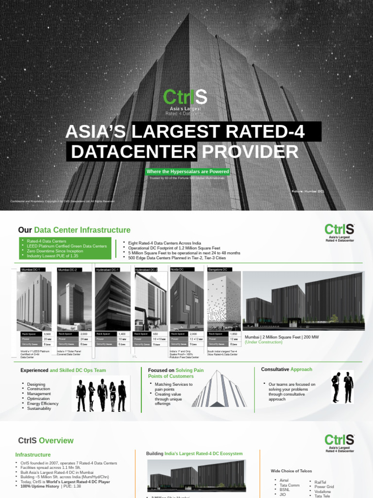 Asia's Largest Rated-4 Data Center Provider | PDF | Data Center