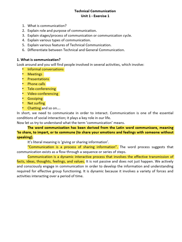Understanding Technical Communication | PDF | Communication | Persuasion