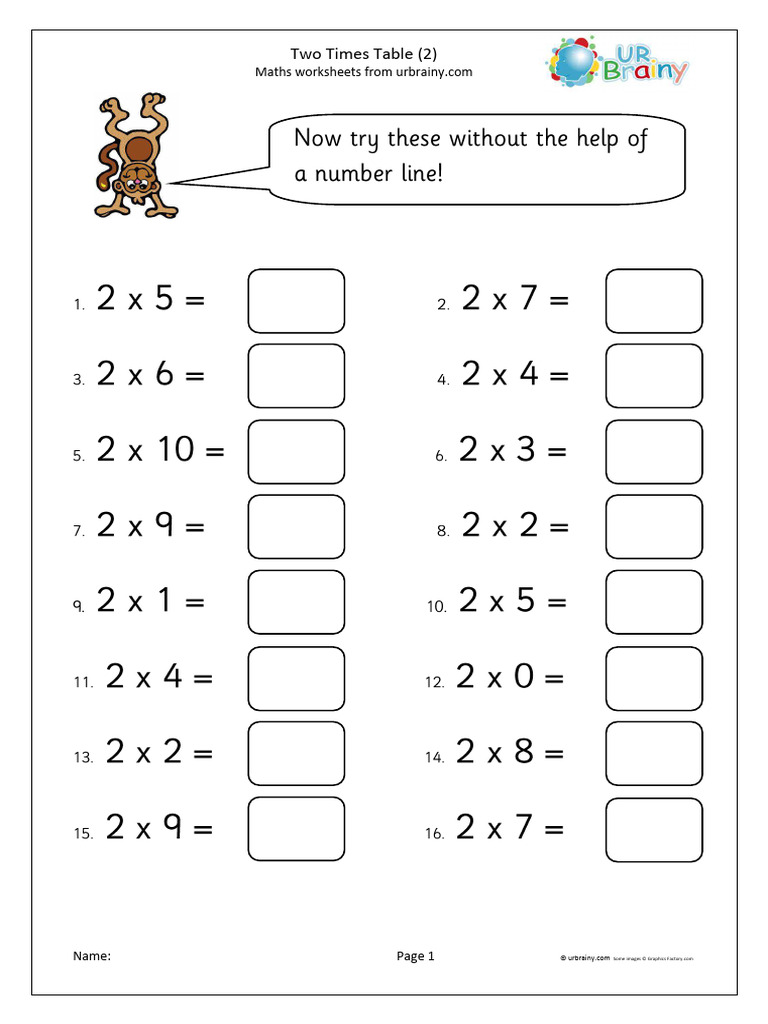2 Tabel Practice | PDF