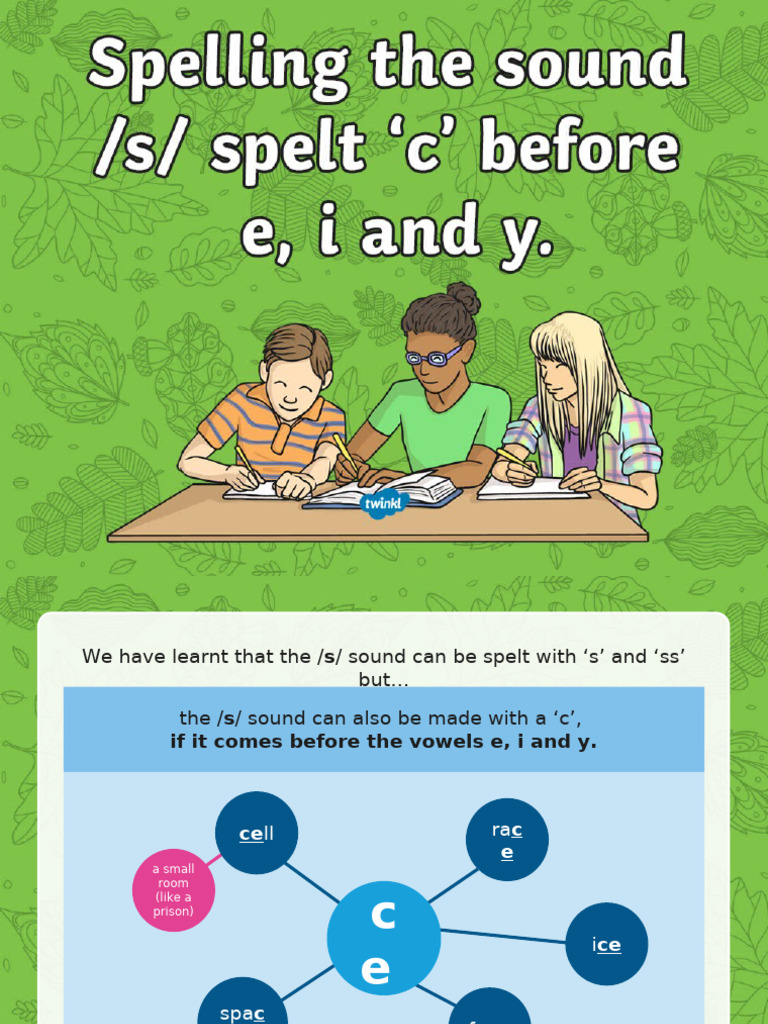 Understanding the /s/ Sound Spelling | PDF | Linguistics | Phonetics