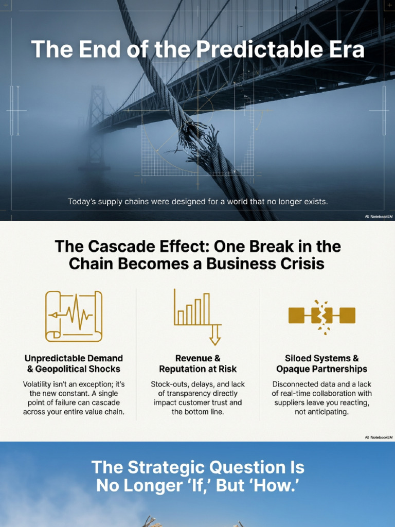 Supply Chain Resilience Blueprint | PDF