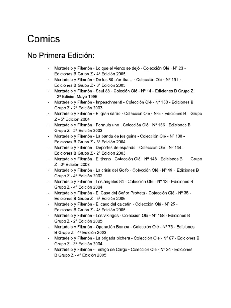 Comics | PDF