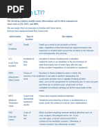 TRCF and LTIF Safety Metrics Explained | PDF | Finance & Money ...