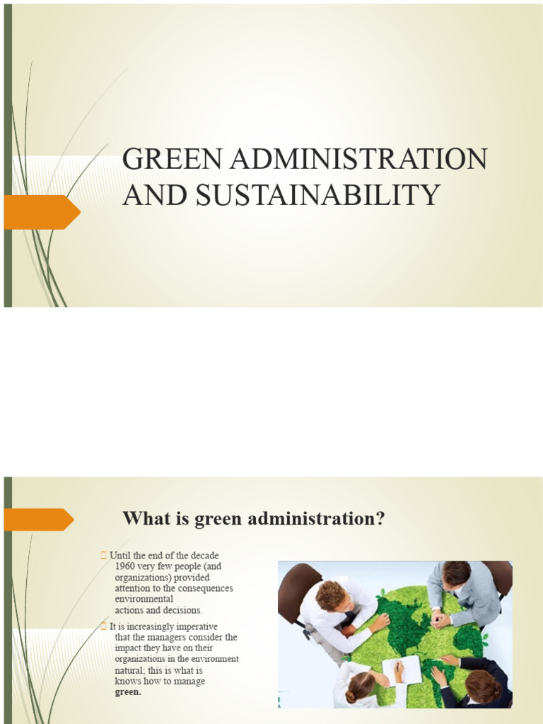 Green Management and Sustainability | PDF