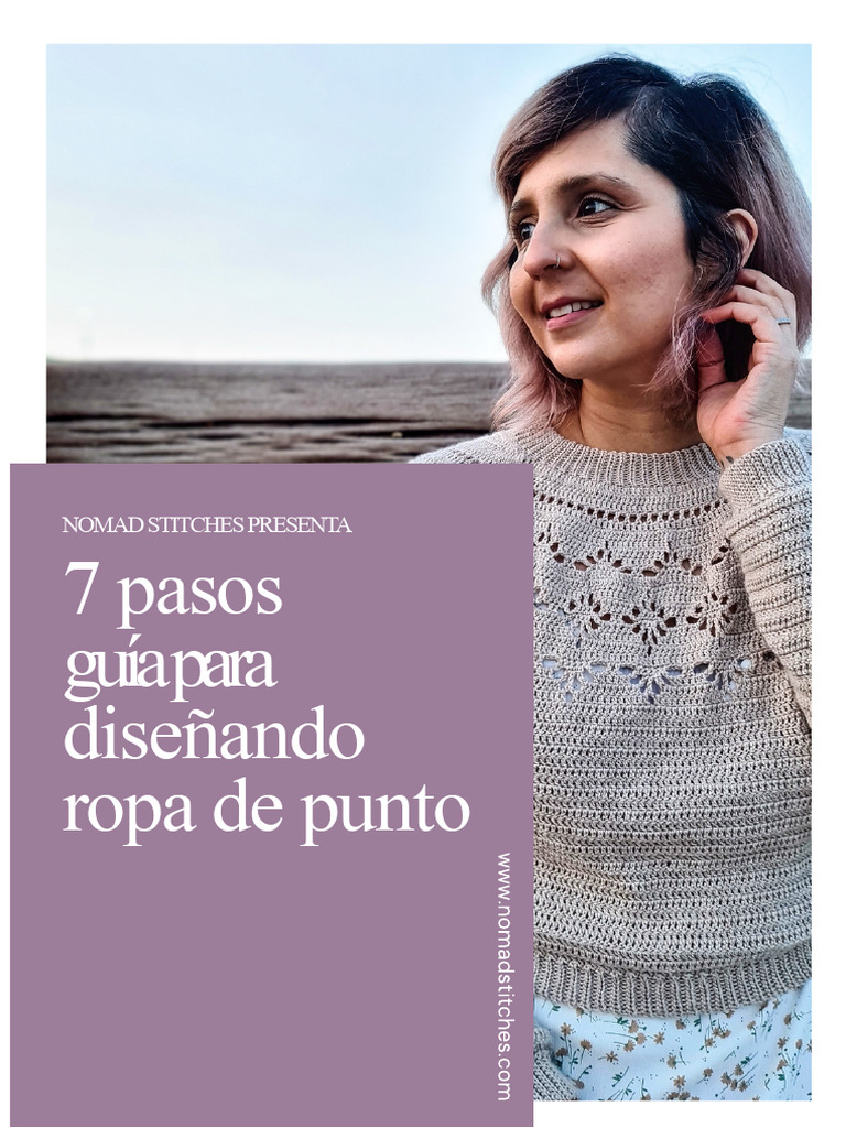 Guía de 7 pasos para diseñar ropa de punto | PDF