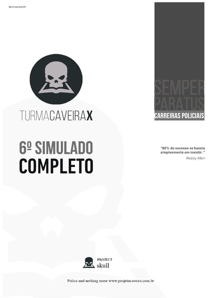 6th Complete Simulation - Skull X - Skull Project | PDF | Computer ...