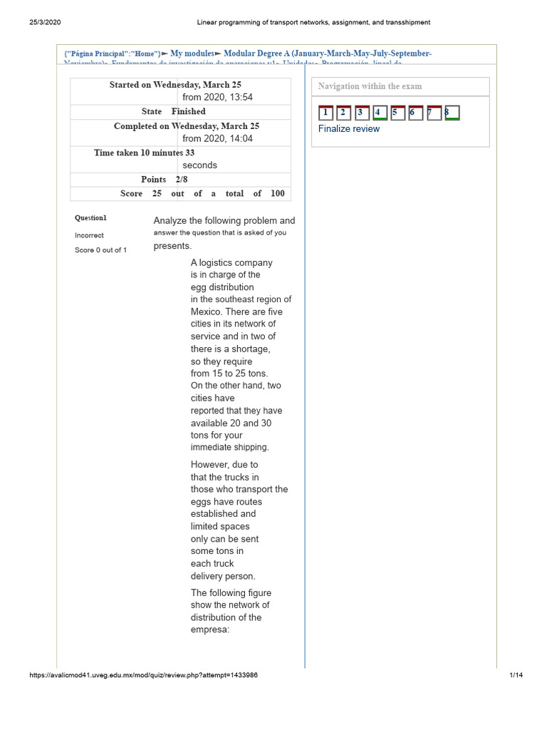 Linear Programming in Transport Networks | PDF | Firefighter