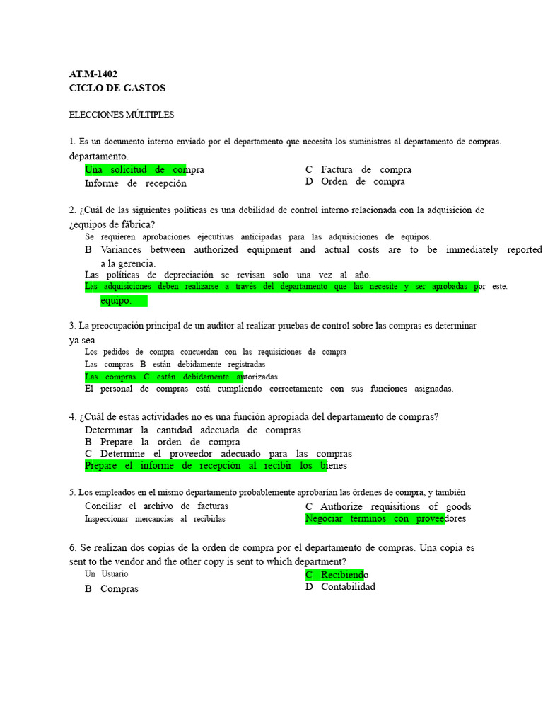 CERTS - Ciclo de Gastos | PDF | Cuentas por pagar | Cheque