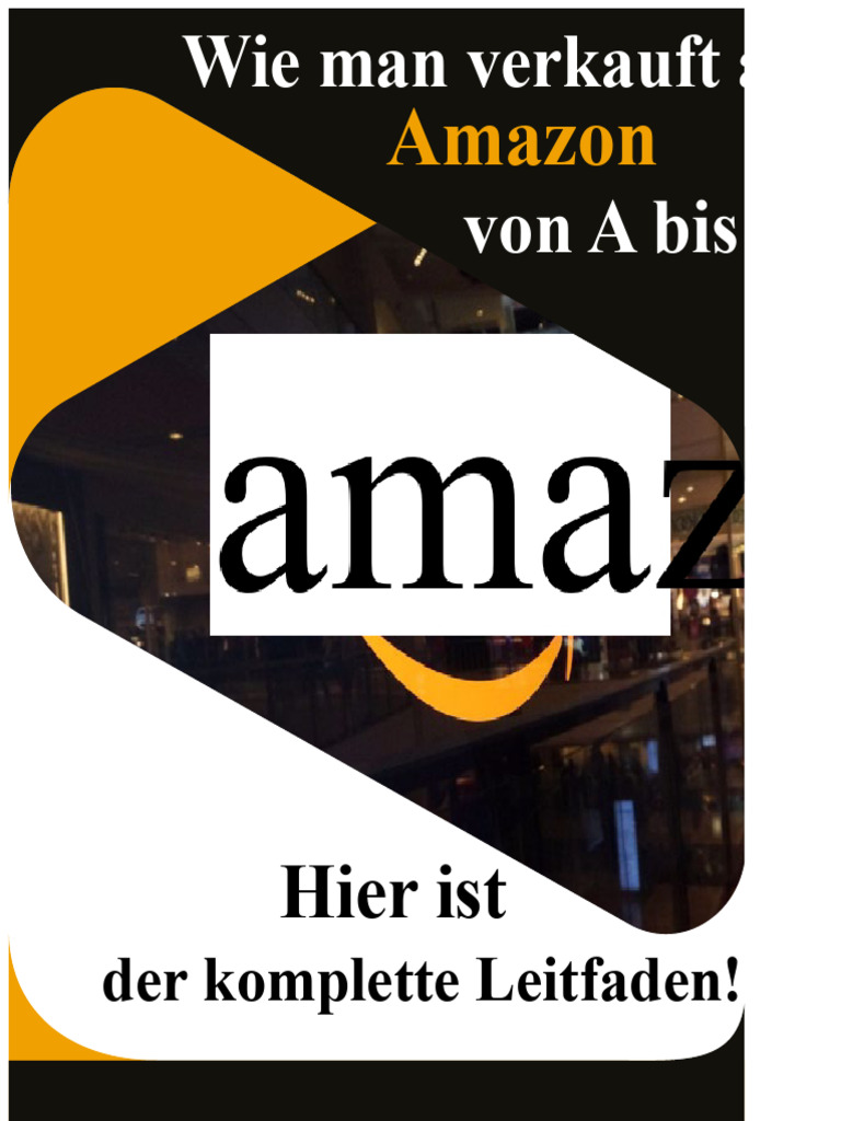 Wie Man Auf Amazon Verkauft Der Komplette Leitfaden | PDF