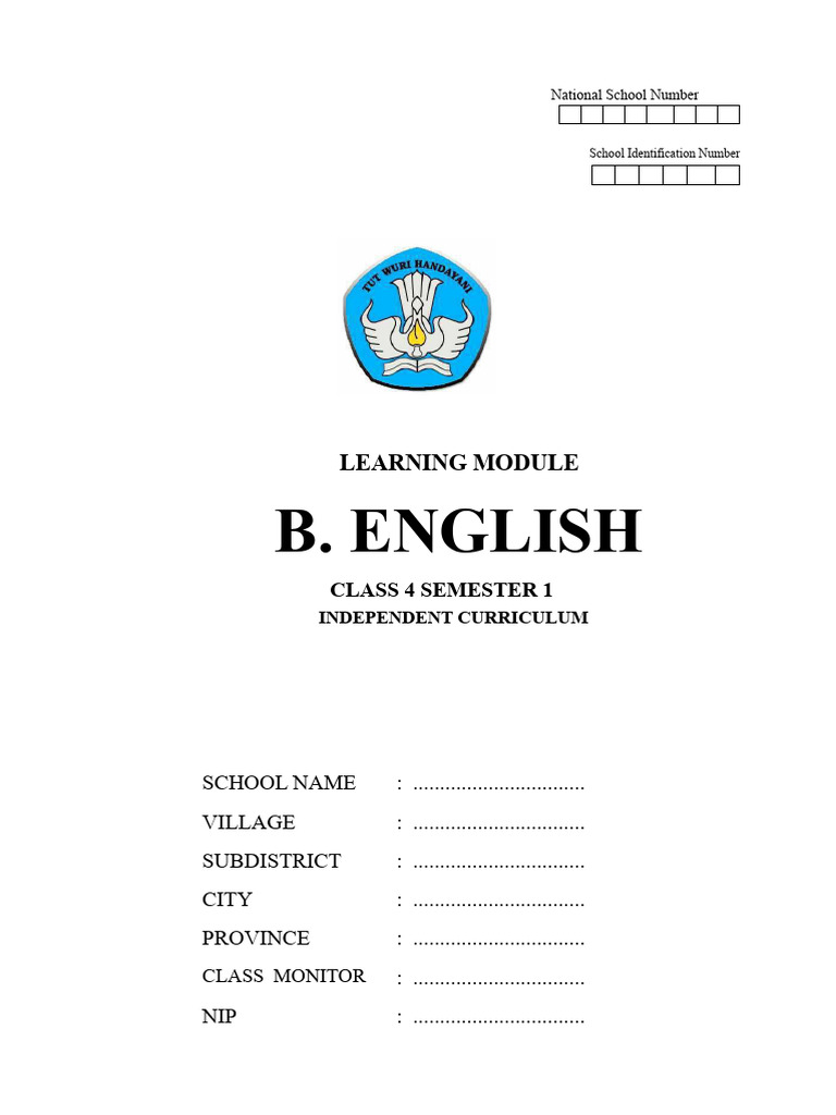 Grade 4 English Teaching Module | PDF | Learning | English Language