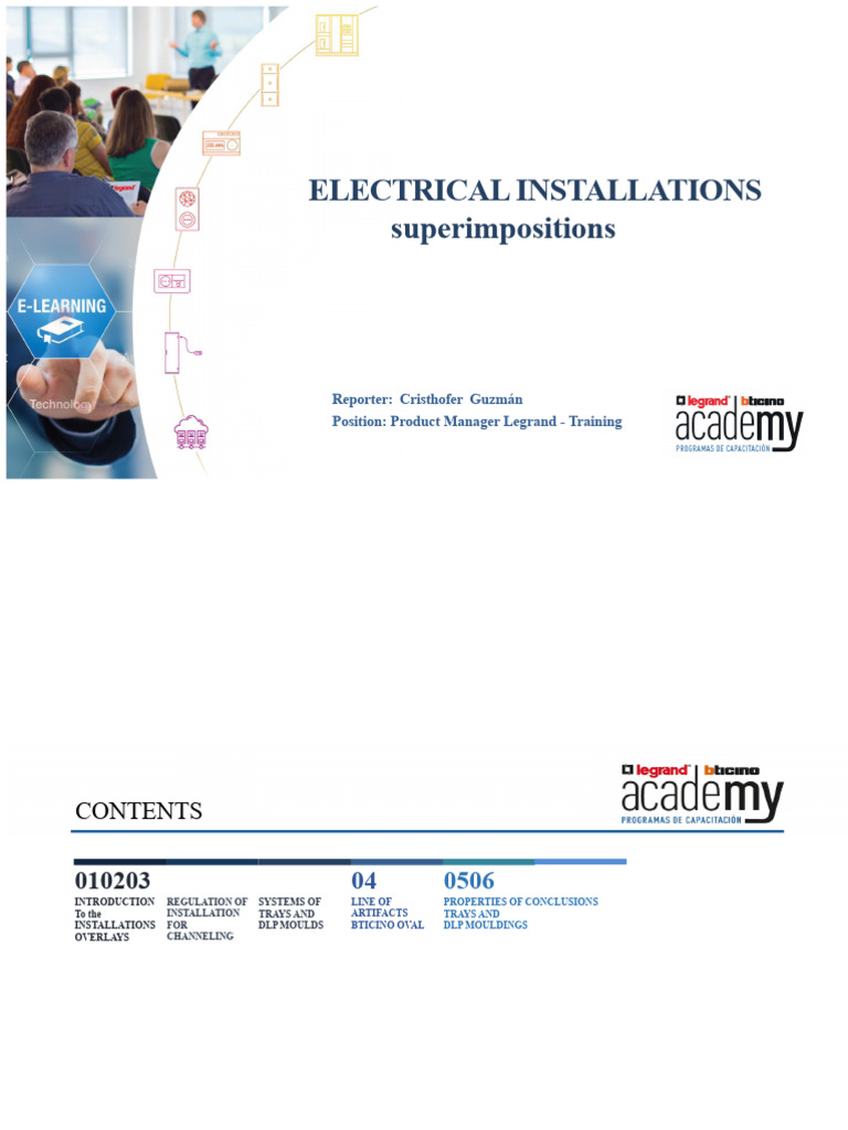Electrical Installation Regulations Guide | PDF | Electrical Wiring ...