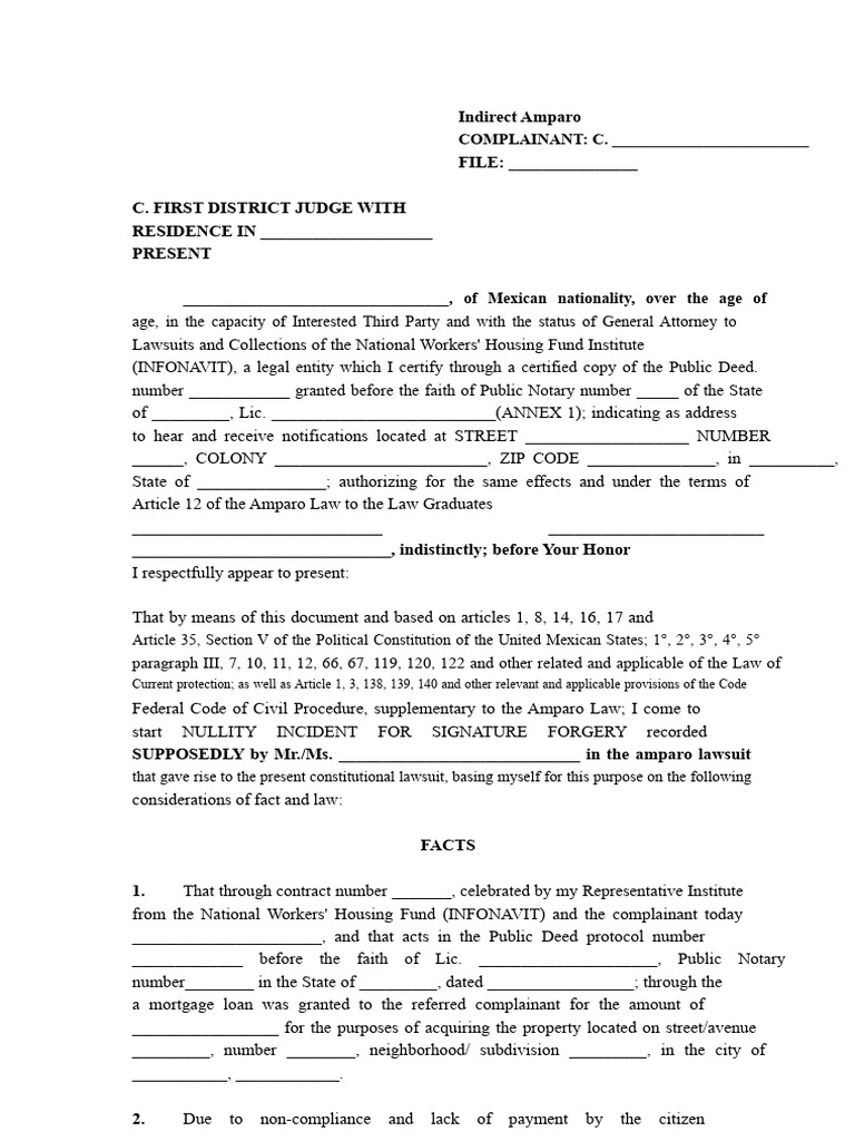 Nullity Incident for Signature Forgery | PDF | Signature | Lawsuit