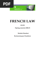Download French Law handout 04-05 by dikigoros SN965583 doc pdf