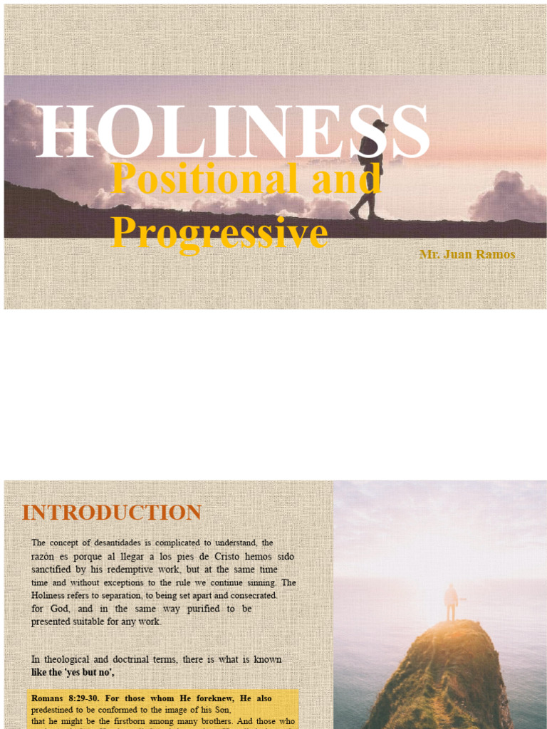 Understanding Holiness and Sanctification | PDF | Holiness Movement ...