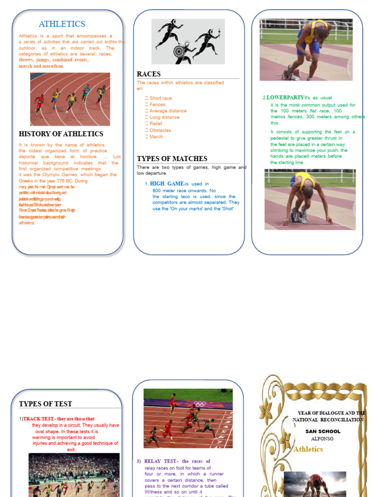 ATHLETICS | PDF | Track And Field | Recreation