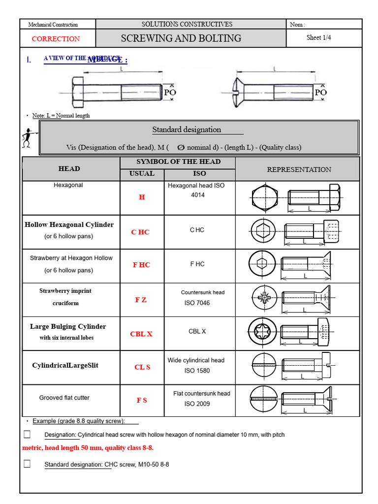 Mechanical Fasteners and Bolting Guide | PDF | Screw | Nut (Hardware)