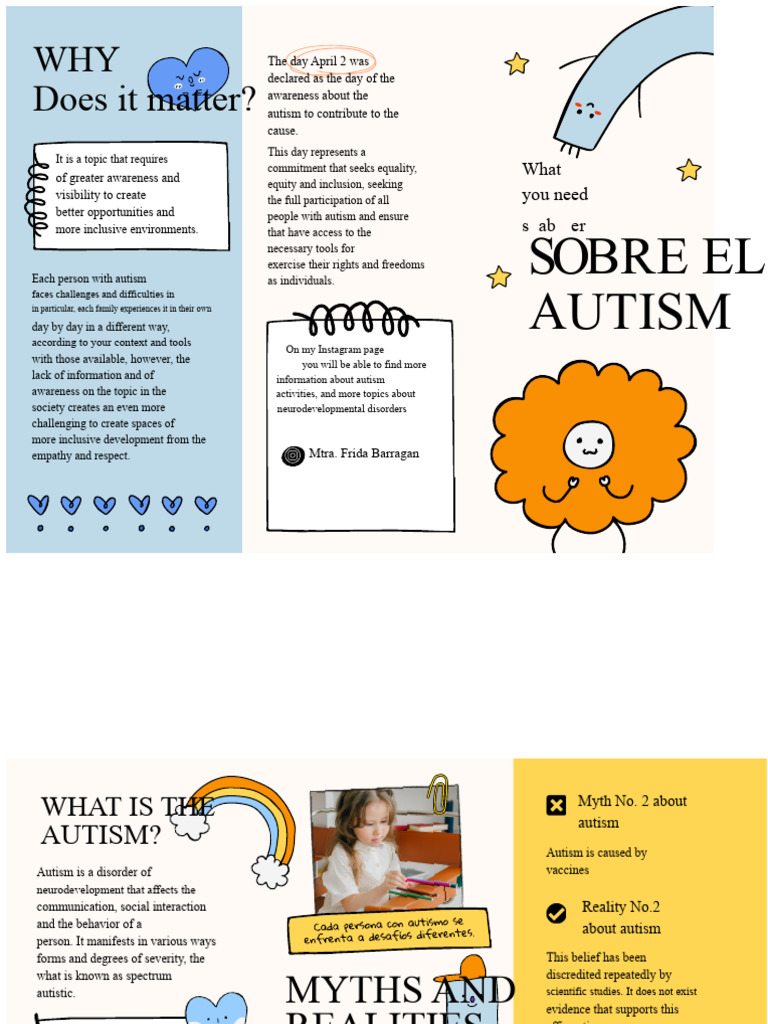 Autism Awareness and Myths Explained | PDF | Autism | Cognitive Science