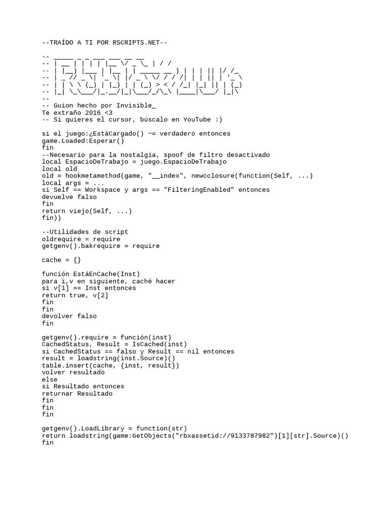 Script de Roblox Gratuito Convierte Tu Roblox en Roblox de 2016 | PDF ...